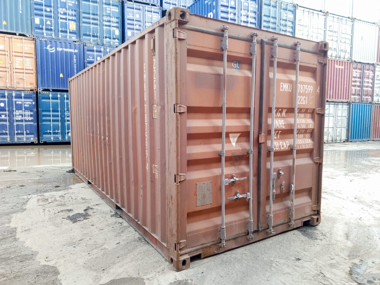 20ft shipping container for sale Tanzania – JUSAM Group
